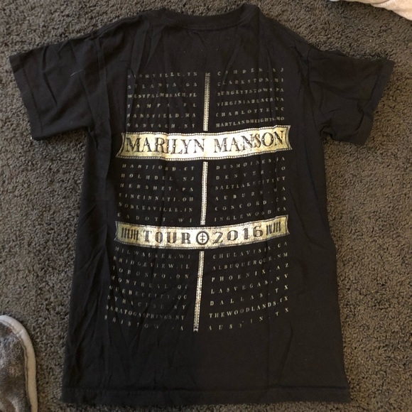 Marilyn manson tour shirt 2016 - Picture 3 of 3